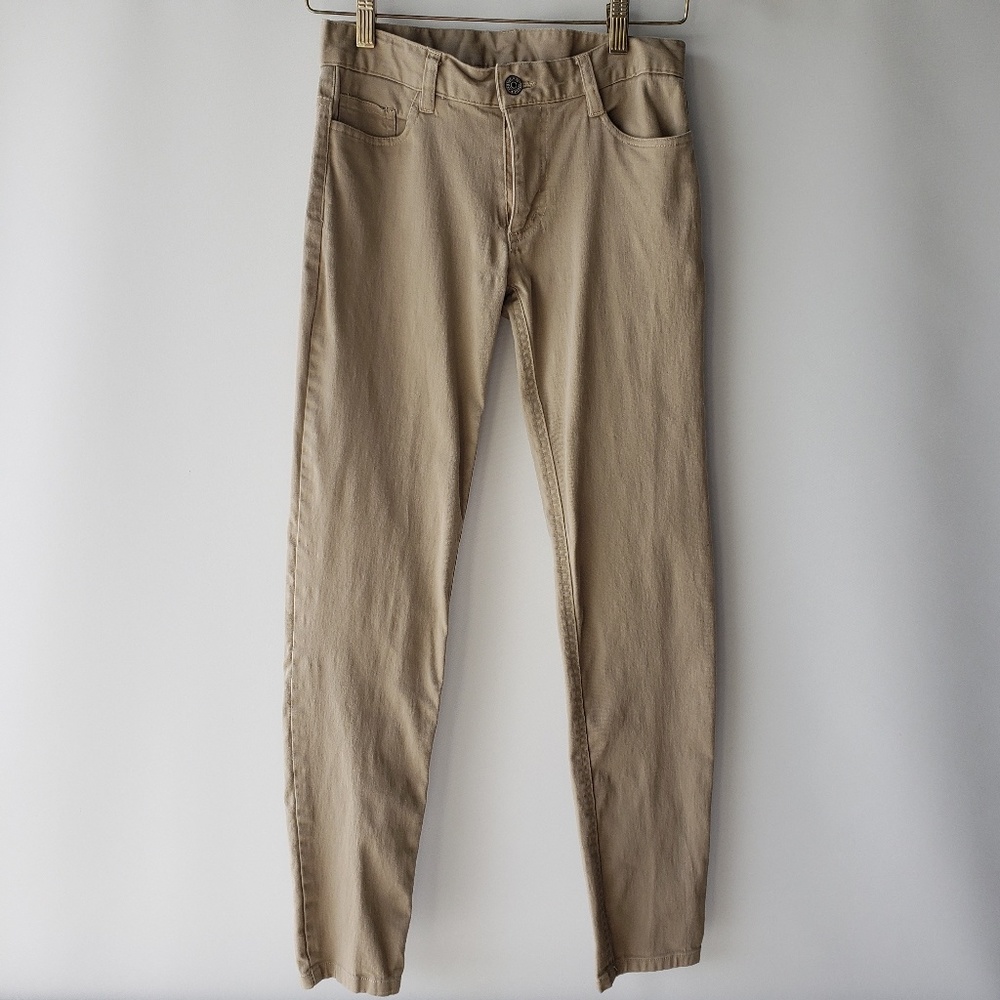 Galaxy Tan Khaki Uniform Pants‎ Juniors Size 1/2